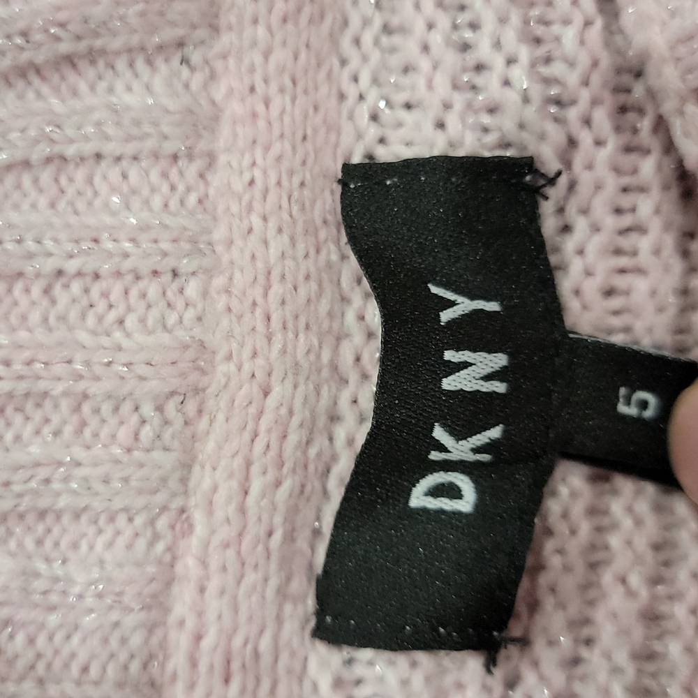 Girls knit DKNY sweater - Picture 5 of 6
